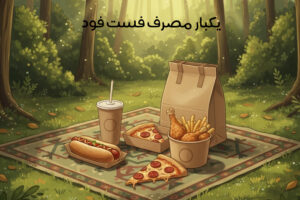 ظروف یکبار مصرف برای فست فود